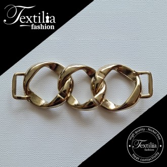 Метални аксесоари за декориране на дрехи 90mm x 30mm Метални аксесоари за декориране на дрехи 90mm x 30mm