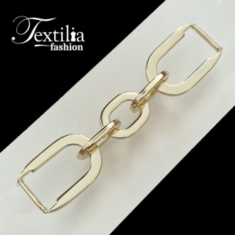 Метални аксесоари за декориране на дрехи 105mm x 25mm Метални аксесоари за декориране на дрехи 105mm x 25mm
