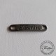 Метална плочка с вашето лого 42mm X 8mm