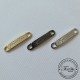 Метална плочка с вашето лого 42mm X 8mm