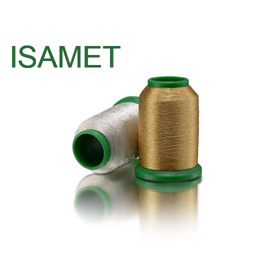 Метализиран конец за бродерия AMANN ISAMET No.40 – конус 1 000 м за Бродировъчни Машини