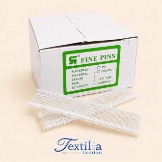 Стрелички Fine Fabric 20 mm, прозрачни, найлонови, за етикетиращ пистолет – 10 000 броя Стрелички Fine Fabric 20 mm, прозрачни, найлонови, за етикетиращ пистолет – 10 000 броя