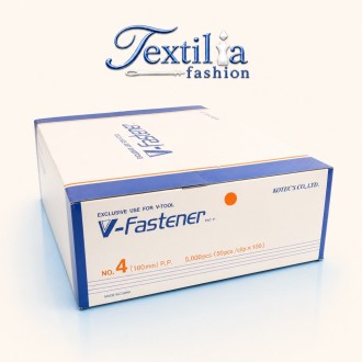 Прозрачни пластмасови стрелички V-Fastener №4, 100 mm, за пистолет V-TOOL – 5 000 броя Прозрачни пластмасови стрелички V-Fastener №4, 100 mm, за пистолет V-TOOL – 5 000 броя