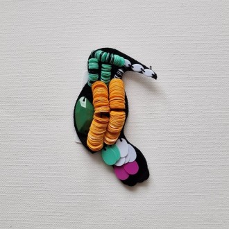 Мотив за пришиване декоративен : 6cm X 10см