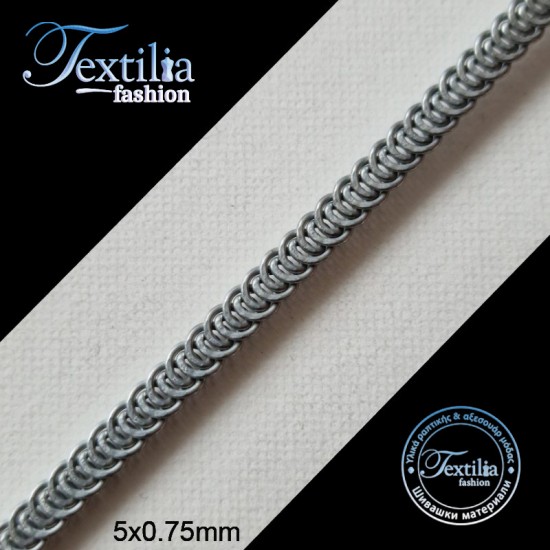 Спирални Метални Банели 5 x 0,75mm на Метър – Неръждаема Стомана – Опаковка 100m