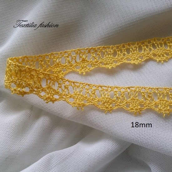Памучна дантела 18mm