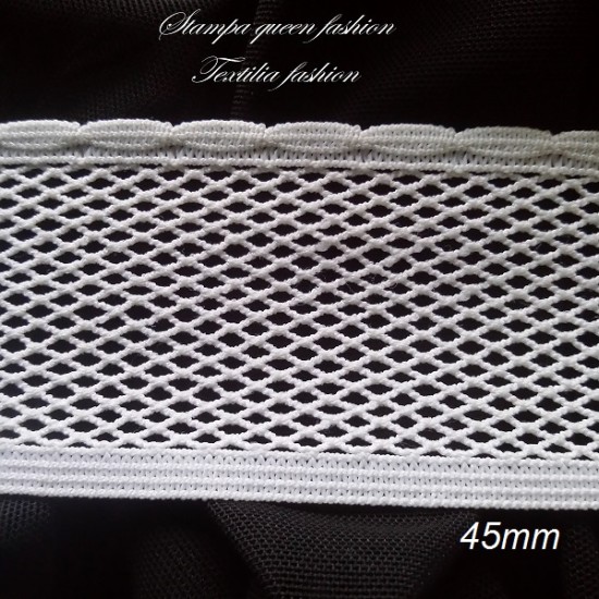 Ластици с мрежа за дамско облекло Ширина: 45mm