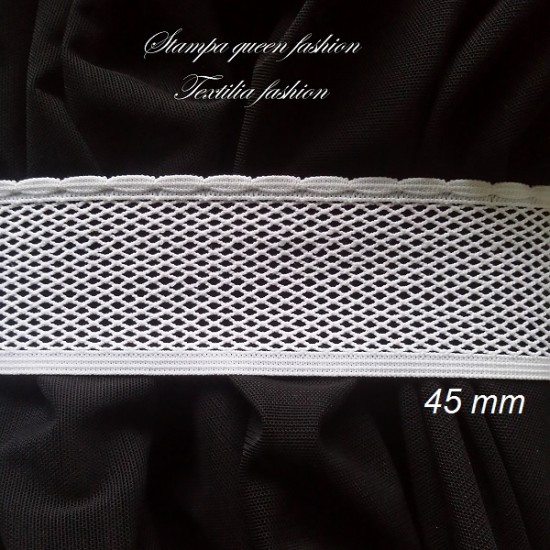 Ластици с мрежа за дамско облекло Ширина: 45mm