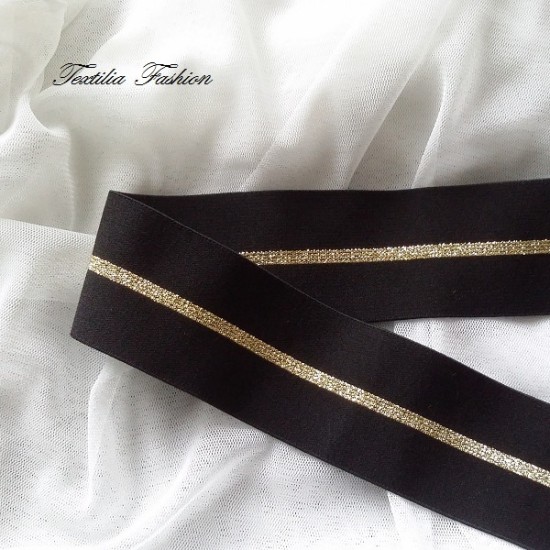 Ластик fashion жакард с Lurex Ширина: 50 мм