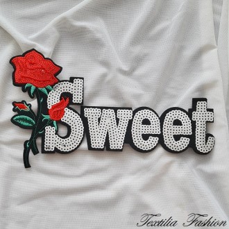 Апликация със залепване SWEET 24cm X 14cm Апликация със залепване SWEET 24cm X 14cm