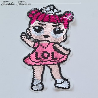 Апликация за пришиване:GIRL 13,5cm X 22cm Апликация за пришиване:GIRL 13,5cm X 22cm
