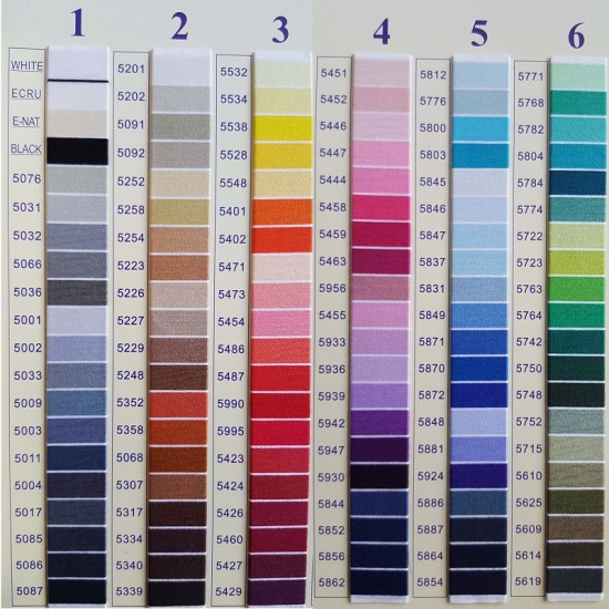 Конец за шиене ART 705 KITHARA Spun Polyester No 120 – 5.000 Yards