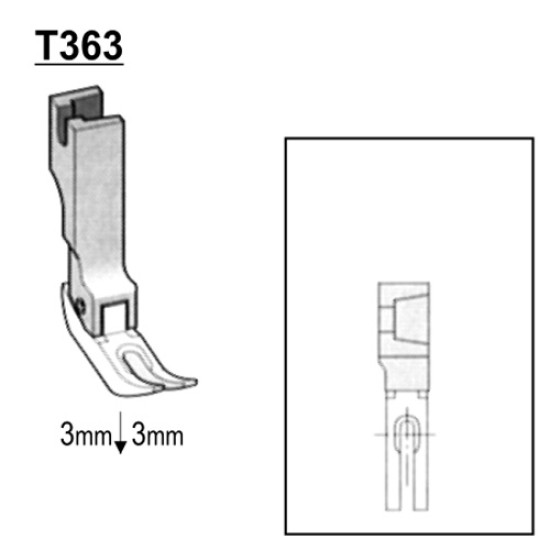 Краче тефлоново- T363 - 6.0 мм