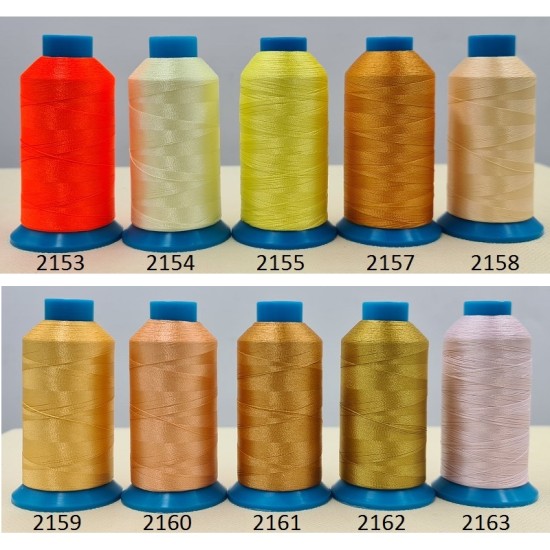 Конци за бродировъчни машини Polyester denie120 /2 МАКАРИ 1.000 Метра Конци за бродировъчни машини Polyester denie120 /2 МАКАРИ 1.000 Метра