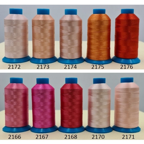 Конци за бродировъчни машини Polyester denie120 /2 МАКАРИ 1.000 Метра Конци за бродировъчни машини Polyester denie120 /2 МАКАРИ 1.000 Метра