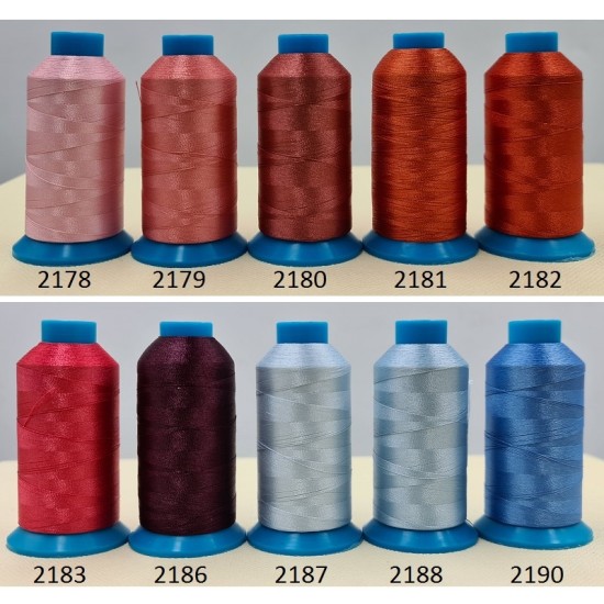 Конци за бродировъчни машини Polyester denie120 /2 МАКАРИ 1.000 Метра Конци за бродировъчни машини Polyester denie120 /2 МАКАРИ 1.000 Метра