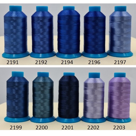 Конци за бродировъчни машини Polyester denie120 /2 МАКАРИ 1.000 Метра Конци за бродировъчни машини Polyester denie120 /2 МАКАРИ 1.000 Метра