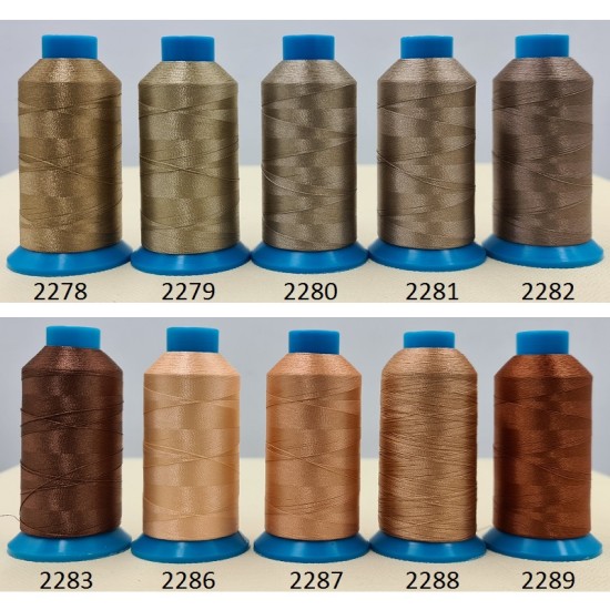 Конци за бродировъчни машини Polyester denie120 /2 МАКАРИ 1.000 Метра Конци за бродировъчни машини Polyester denie120 /2 МАКАРИ 1.000 Метра