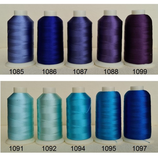 Thread Viscose Rayon Embroidery Marathon denie120 /2 Cops1.000m Thread Viscose Rayon Embroidery Marathon denie120 /2 Cops1.000m