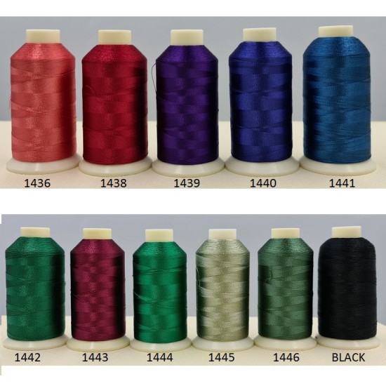 Thread Viscose Rayon Embroidery Marathon denie120 /2 Cops1.000m Thread Viscose Rayon Embroidery Marathon denie120 /2 Cops1.000m