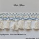 Ширит памучни ресни с пискюли 70мм Ширит памучни ресни с пискюли 70мм