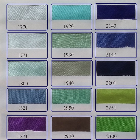 Tape Bias Satin Polyester Folded, Width: 10mm, in colors