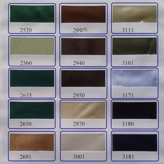 Tape Bias Satin Polyester Folded, Width: 10mm, in colors