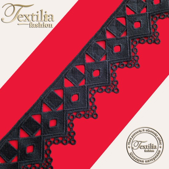 Дантела кипур, Ширина: 7cm Дантела кипур, Ширина: 7cm
