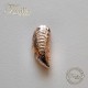 Метален аксесоар за дамски дрехи – Светло злато 2,5cm X 5,5cm Метален аксесоар за дамски дрехи – Светло злато 2,5cm X 5,5cm