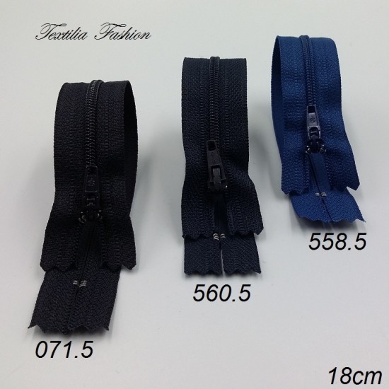 Спирален цип YKK No.3 затворен 18 cm – FRFC-36 Спирален цип YKK No.3 затворен 18 cm – FRFC-36