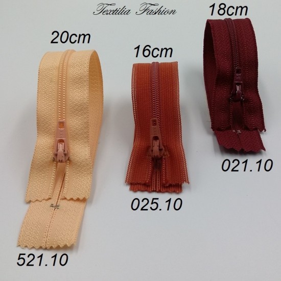 Спирален цип YKK No.3 затворен 18 cm – FRFC-36 Спирален цип YKK No.3 затворен 18 cm – FRFC-36