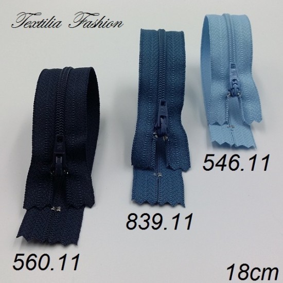 Спирален цип YKK No.3 затворен 18 cm – FRFC-36 Спирален цип YKK No.3 затворен 18 cm – FRFC-36
