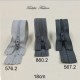 Спирален цип YKK No.3 затворен 18 cm – FRFC-36 Спирален цип YKK No.3 затворен 18 cm – FRFC-36