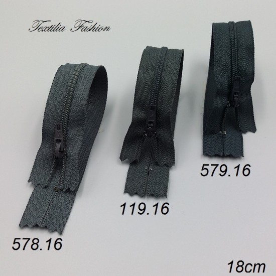 Спирален цип YKK No.3 затворен 18 cm – FRFC-36 Спирален цип YKK No.3 затворен 18 cm – FRFC-36
