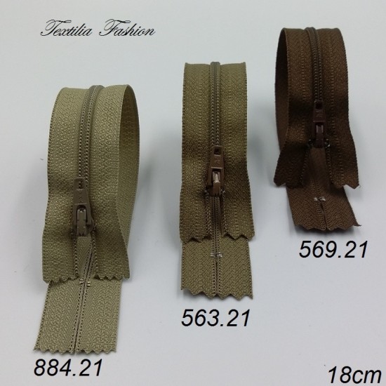 Спирален цип YKK No.3 затворен 18 cm – FRFC-36 Спирален цип YKK No.3 затворен 18 cm – FRFC-36