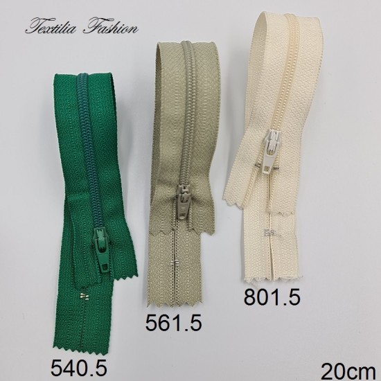 Спирален цип YKK No.3 затворен 20 cm – FRFC-36 Спирален цип YKK No.3 затворен 20 cm – FRFC-36