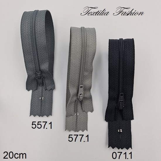 Спирален цип YKK No.3 затворен 20 cm – FRFC-36 Спирален цип YKK No.3 затворен 20 cm – FRFC-36