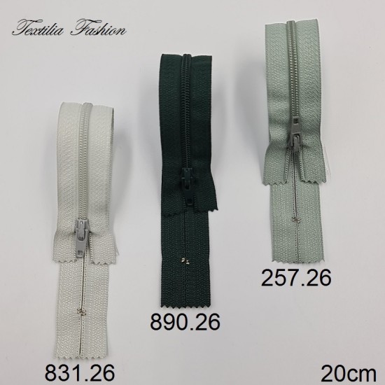 Спирален цип YKK No.3 затворен 20 cm – FRFC-36 Спирален цип YKK No.3 затворен 20 cm – FRFC-36