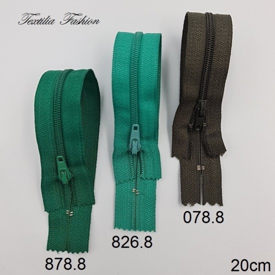 Спирален цип YKK No.3 затворен 20 cm – FRFC-36 Спирален цип YKK No.3 затворен 20 cm – FRFC-36